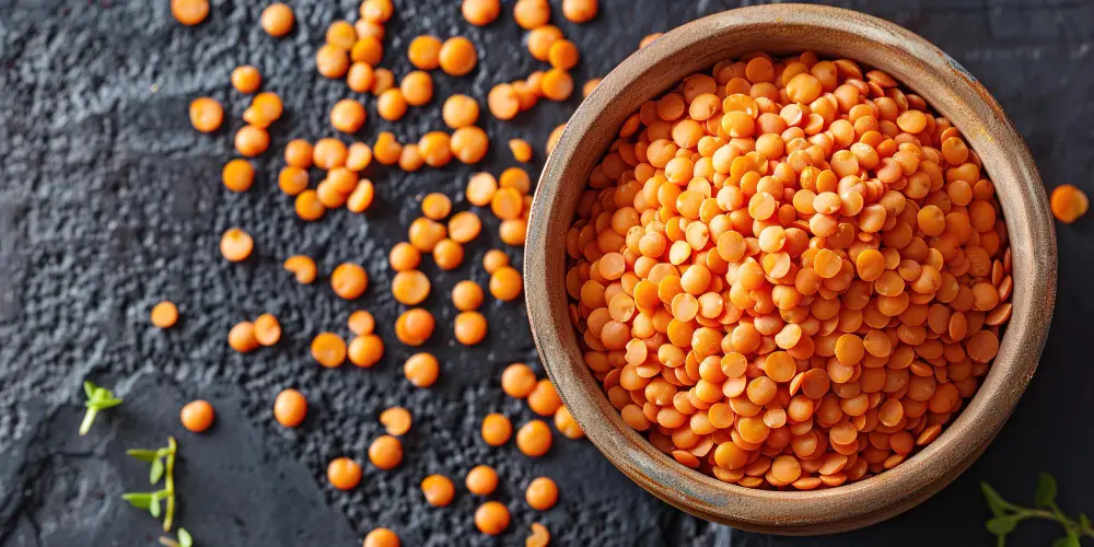 "Red lentils trade flow showing Canada exports and Australia trade patterns in the global pulse market, highlighting the impact of import duties on pricing strategies."